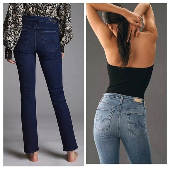AG Jeans The Stevie Slim Straight Jeans - Women’s Size 25 - Picture 9 of 12